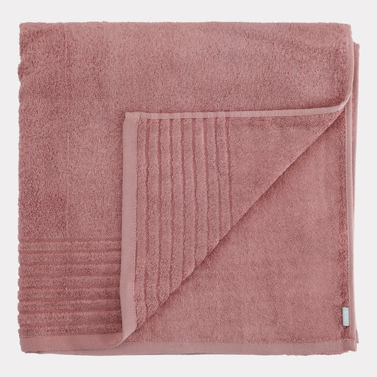 Bambuni bamboe strandhanddoek 100x150 cm in rood