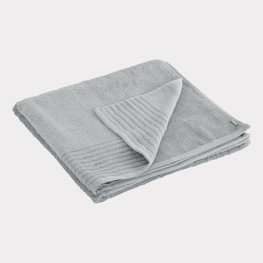 Bambuni bamboe strandhanddoek 100x150 cm lichtgrijs