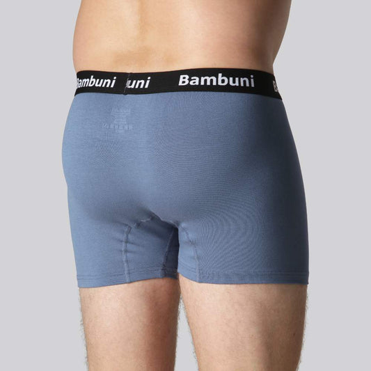 Bamboe onderbroek in stoffig blauw