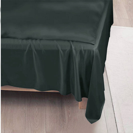 Bamboe plat laken in groen