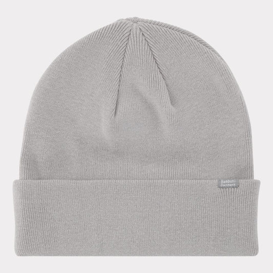 Bamboe hoed in lichtgrijs