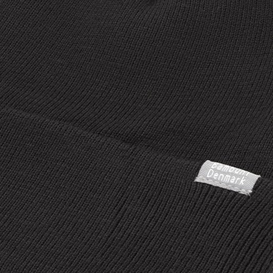 Bamboe hoed in zwart