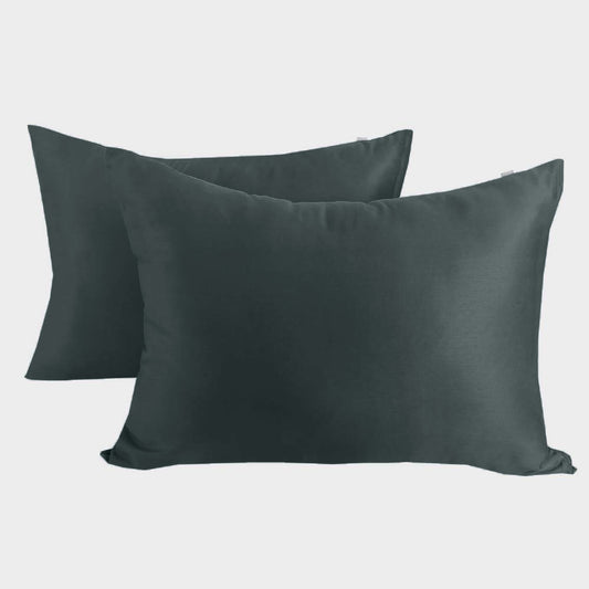 Bamboe kussensloop 50x70 cm in groen