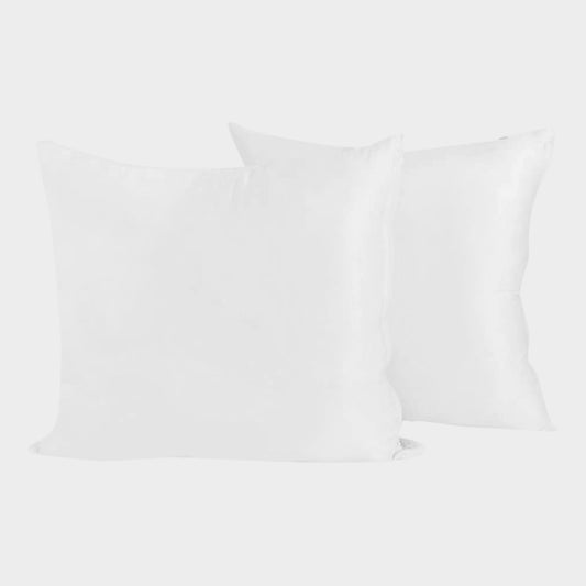 Bamboe kussensloop 60x63 cm in wit