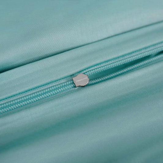 Bamboe beddengoed in zeeblauw van Bambuni