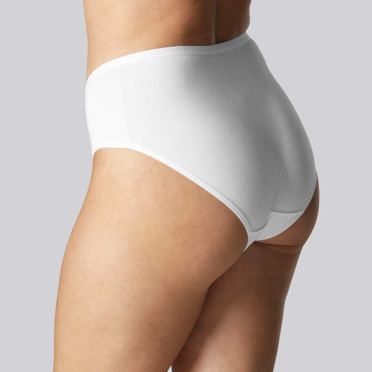 Bamboe slipje in wit