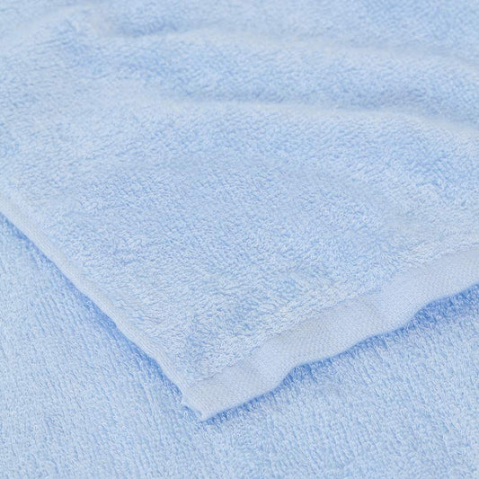 Bamboe washandjes in lichtblauw