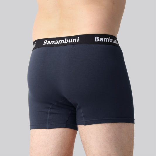 Bambus underbukser navy mænd m. gylp bag
