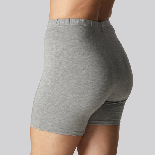 Bamboe binnenbroekje in lichtgrijs voor dames