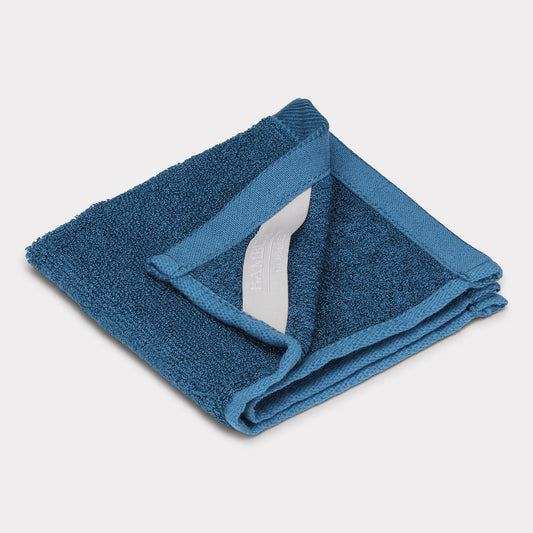 Bambuni washandje in petrolkleur 25x25