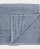 Bamboe handdoek blauw Bambuni