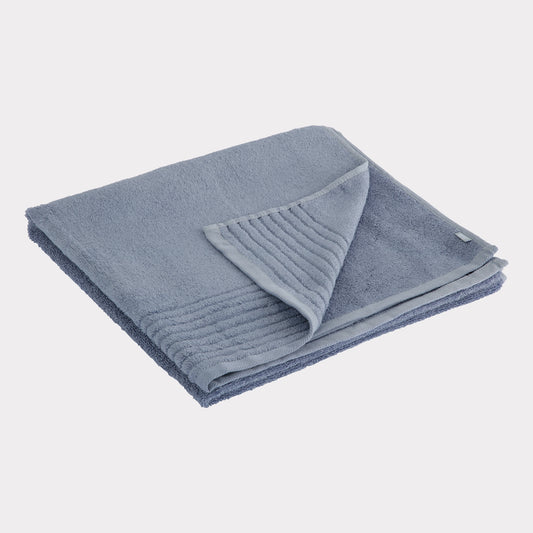 Bamboe handdoek blauw Bambuni
