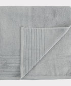 Bamboe handdoek lichtgrijs van Bambuni
