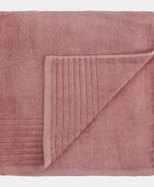 Bambuni bamboe strandhanddoek 100x150 cm in rood