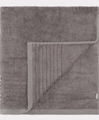 Bamboe badhanddoek in antracietgrijs van Bambuni