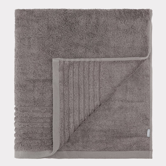 Bamboe badhanddoek in antracietgrijs van Bambuni