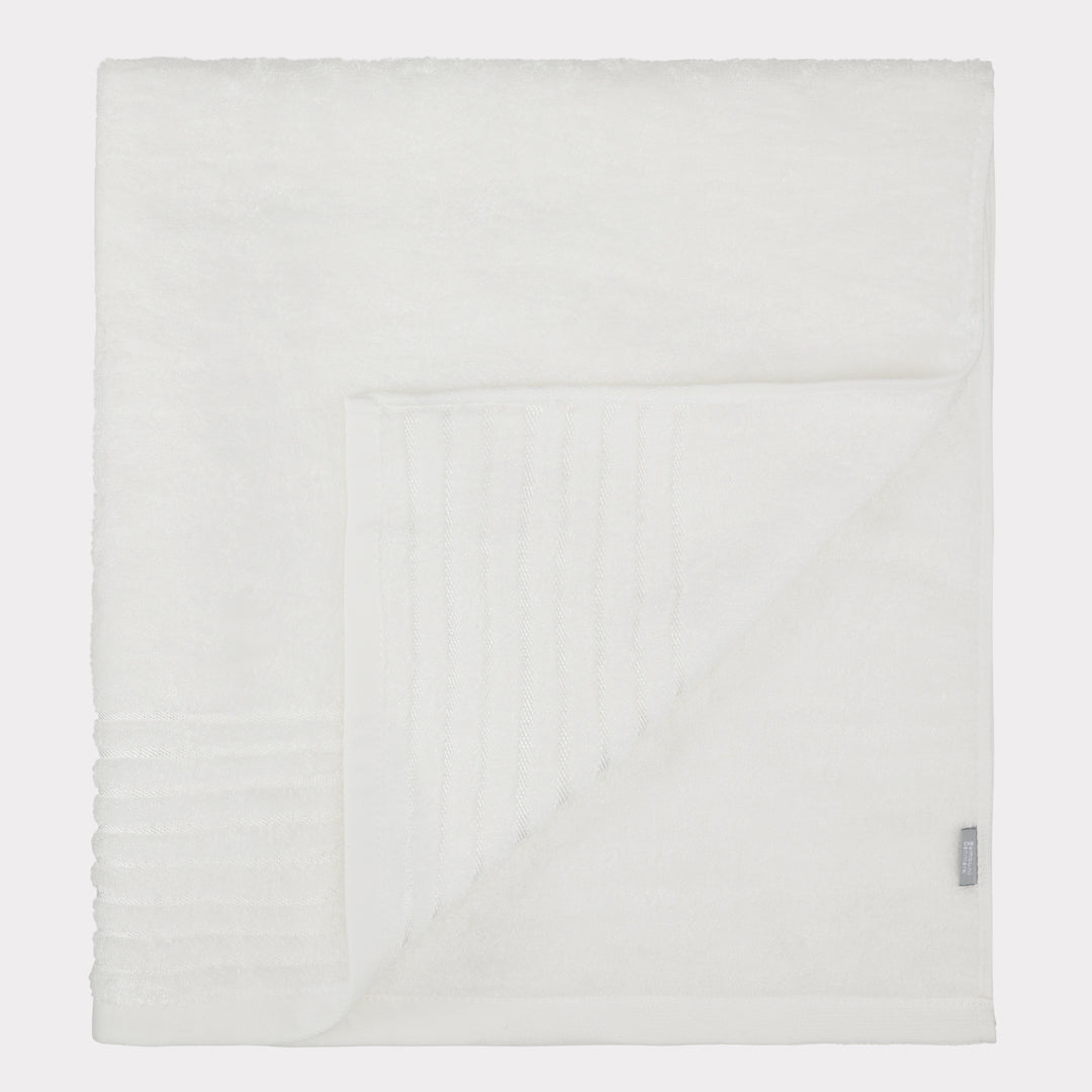 Bamboe strandhanddoek 100x150 cm wit