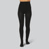 Zwarte bamboe panty voor dames