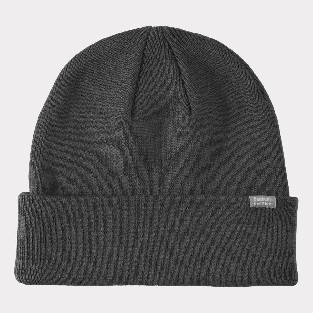 Bamboe hoed in antracietgrijs