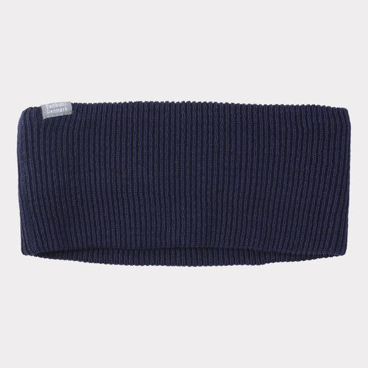 Bamboe haarband in marineblauw