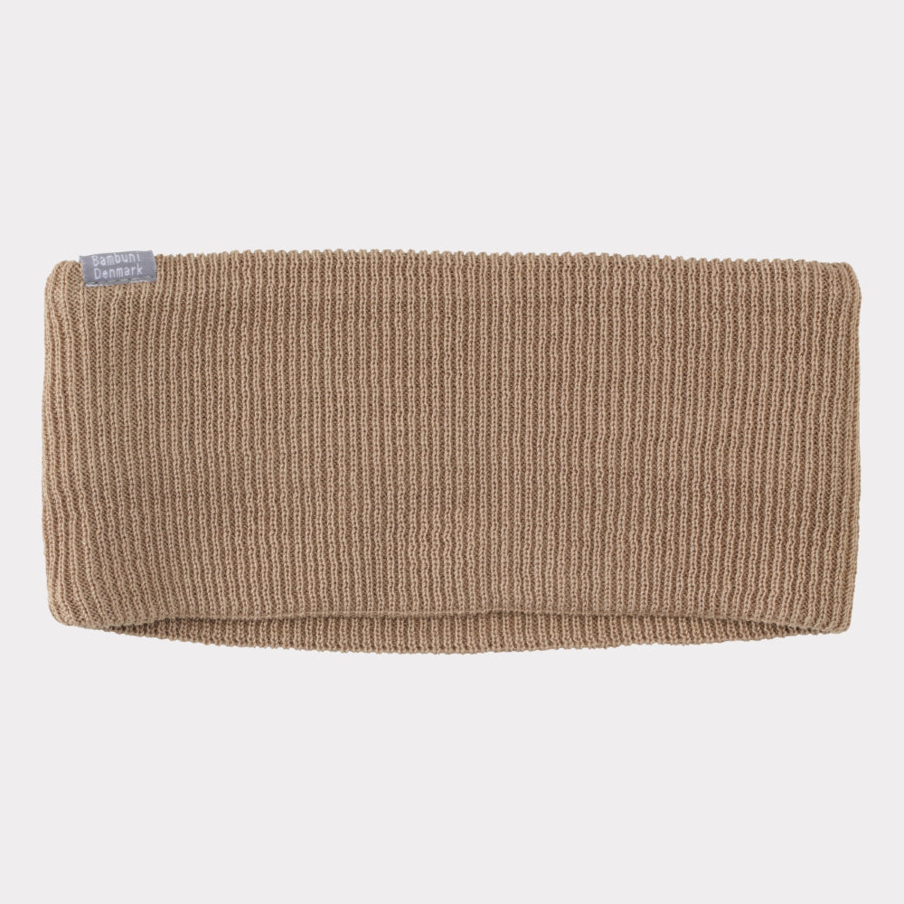 Bamboe haarband in beige