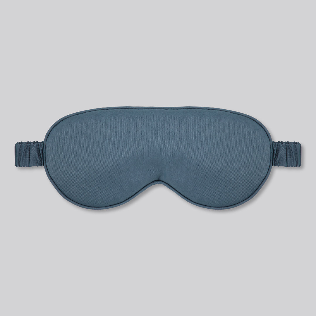 Bamboe slaapmasker in grijsblauw
