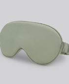 Bamboe slaapmasker in olijfgroen