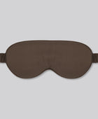 Bamboe slaapmasker in kastanjebruine kleur