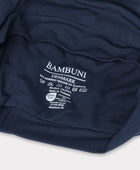 Klassieke bamboe tulband in marineblauw voor dames