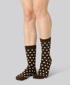 Bamboe sokken met stippen, set van 3 stuks, voor dames