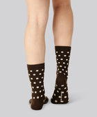 Bamboe sokken met stippen, set van 3 stuks, voor dames