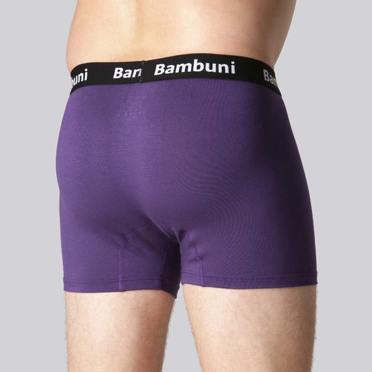 Bamboe ondergoed in paars