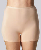 Bamboe hotpants in beige