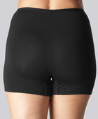 Bamboe hotpants in zwart