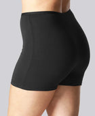 Bamboe hotpants in zwart