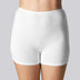 Bamboe hotpants in het wit
