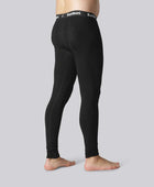 Bamboe lange onderbroek in zwart