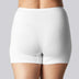Bamboe hotpants in het wit