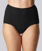 Bamboe maxi slip in zwart