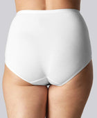 Bamboe maxi slip in wit