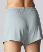 Bamboe nachtshorts in lichtblauw voor dames