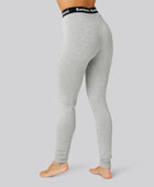 Bamboe legging in grijs voor dames