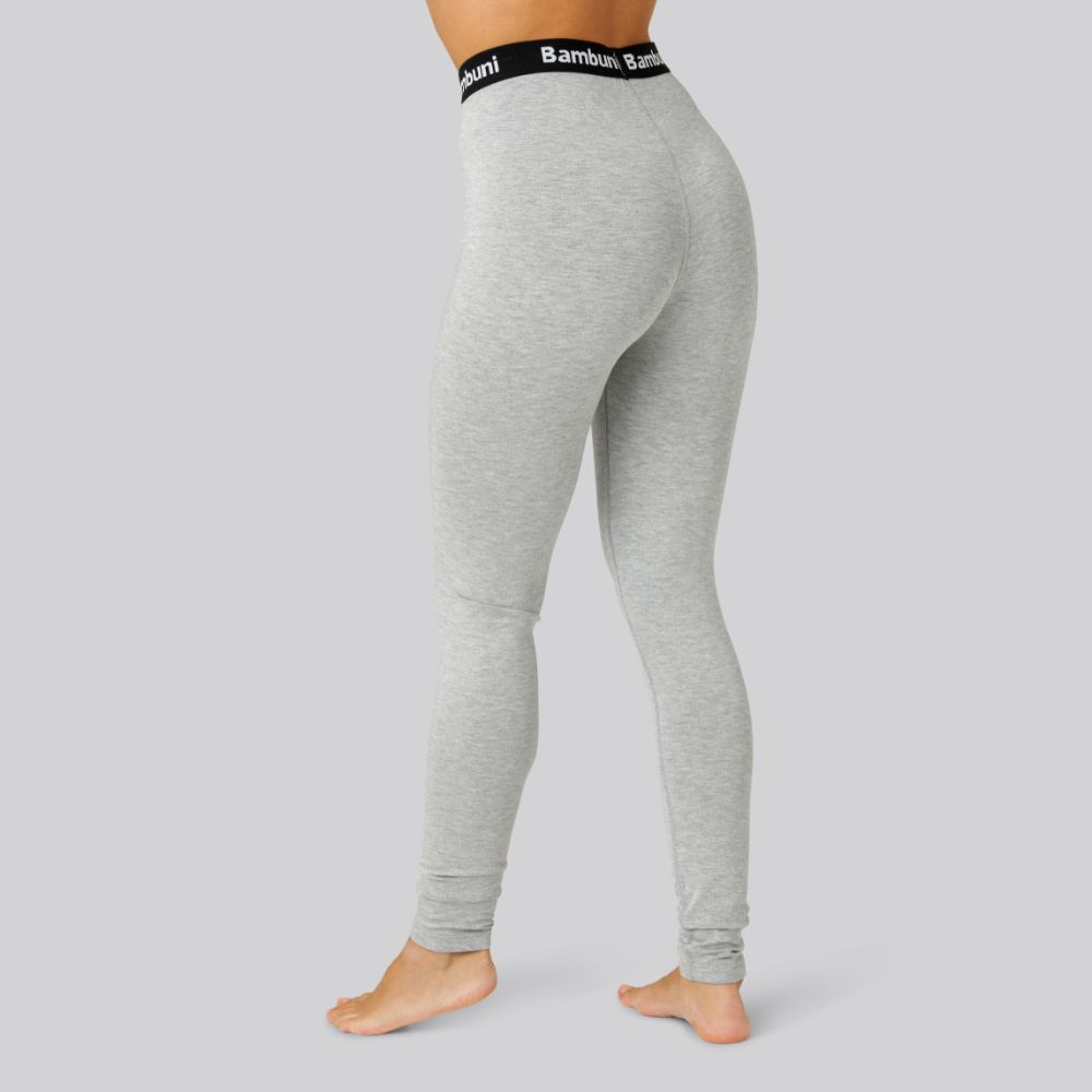 Bamboe legging in grijs voor dames