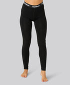 Bamboe legging in zwart van Bambuni