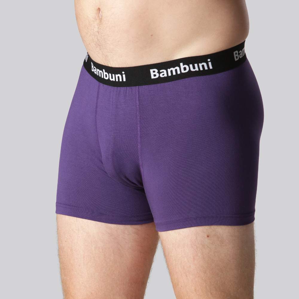 Bamboe ondergoed in paars