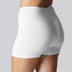 Bamboe hotpants in het wit