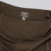 Bamboe fitnessshorts in bruin voor dames