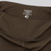Bruine fitnessshorts van bamboe voor dames