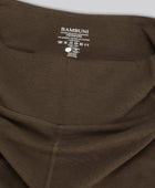 Bamboo fitness 3/4 legging in bruin voor dames