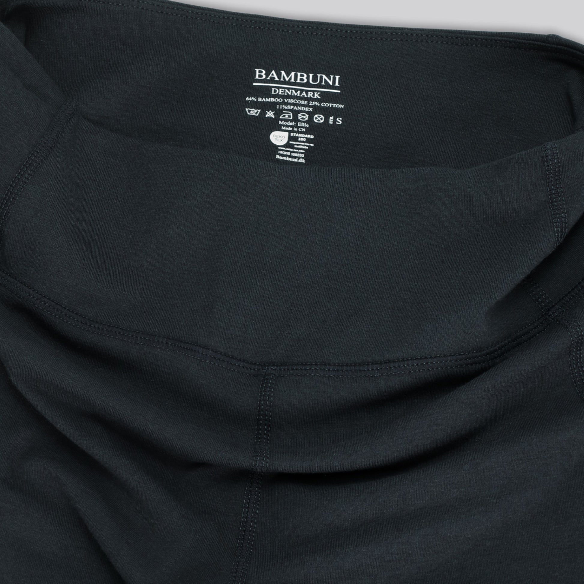 Bamboe fitnesslegging in marineblauw voor dames